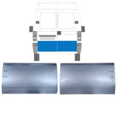 Panel de reparación puerta trasera para Fiat Ducato 1994-2006 / Izquierda+Derecha / Conjunto 9752