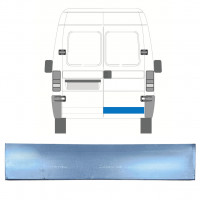 Panel de reparación puerta trasera baja para Fiat Ducato Boxer Relay Jumper 1994-2006 / Derecho 7339