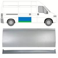 Panel de reparación puerta corredera interna + externa para Fiat Ducato 1994-2006 / Derecho / Conjunto 16160