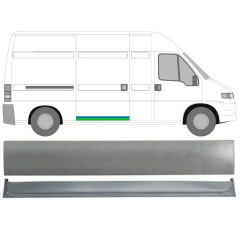 Panel de reparación puerta corredera interna + externa para Citroen Jumper 1994-2006 / Derecho 16173