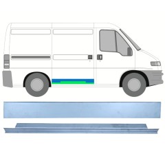 Panel de reparación puerta corredera para Citroen Jumper 1994-2002 / Derecho / Conjunto 14364