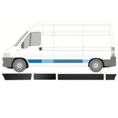 Conjunto de molduras para Peugeot Boxer 2002-2006 / Izquierda / 14392