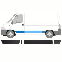 Conjunto de molduras para Peugeot Boxer 2002-2006 / Izquierda / 13880