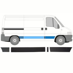 Conjunto de molduras para Peugeot Boxer 2002-2006 / Derecho / 13878