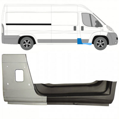 FIAT DUCATO 2006- A-PILAR + PANEL DE REPARACIÓN DEL UMBRAL / DERECHA