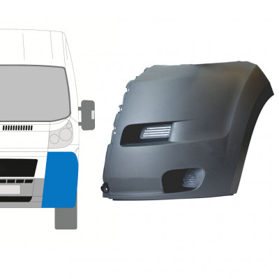 FIAT DUCATO 2006-2014 ESQUINA DEL PARACHOQUES DELANTERO IZQUIERDA