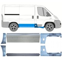 Panel de reparación conjunto para Fiat Ducato 2006-2014 / Izquierda+Derecha / 14813 Panel de reparación conjunto para Fiat Ducato 2006-2014 / Izquierda+Derecha / 14813