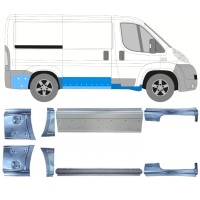 Panel de reparación conjunto para Fiat Ducato 2006-2014 / Izquierda+Derecha / 14814 Panel de reparación conjunto para Fiat Ducato 2006-2014 / Izquierda+Derecha / 14814