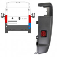 Esquina parachoques trasero 270 grados para Fiat Ducato 2006-2018 / Derecho 7715