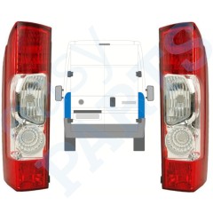 Lámpara trasera para Citroen Jumper 2006-2014 / Izquierda+Derecha / Conjunto 13233