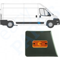 Moldura lateral con lámpara para Fiat Ducato 2006- / Derecho /  10678