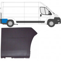 Moldura lateral guardabarros trasero para Fiat Ducato 2006- / Derecho 6552
