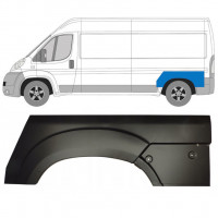 Panel de reparación guardabarros trasero para Fiat Ducato 2006- / Izquierda 11726