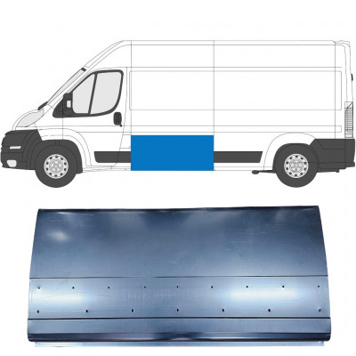 Panel de reparación lateral alta para Fiat Ducato 2006- / Izquierda = Derecha (simétrico) 6526