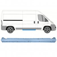 Umbral completo puerta corredera para Fiat Ducato 2006-  / Derecho 8316