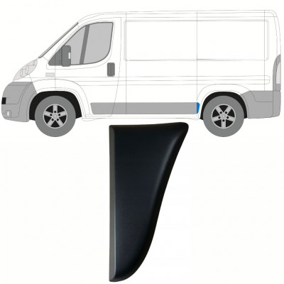 Moldura lateral para Fiat Ducato 2006- / SWB / Izquierda 8513