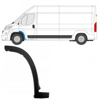 Moldura lateral guardabarros delantero para Fiat Ducato 2018- / Izquierda 7777