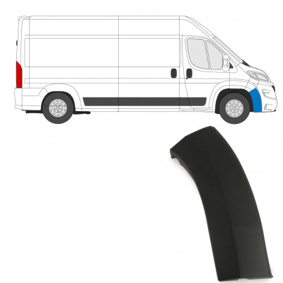 Moldura lateral parachoques delantero para Fiat Ducato 2018- / Derecho 7778