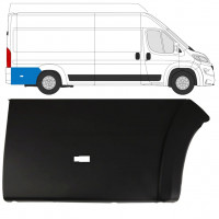 Rivestimento laterale posteriore (Włoskie słowo, czy na pewno jest poprawne w kontekście hiszpańskim?) para Fiat Ducato 2018- / Derecho 7786