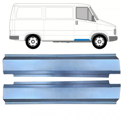 Panel de reparación del umbral puerta delantera para Fiat Ducato / C25 / J5 1981-1994 / Izquierda+Derecha / Conjunto 9804