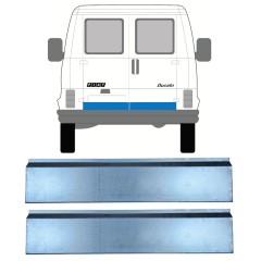Panel de reparación puerta trasera para Peugeot J5 1981-1994 / Izquierda = Derecha (simétrico) / Conjunto 14071