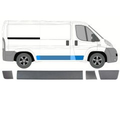Conjunto de molduras para Peugeot Boxer 2006-2018 / Derecho / 13870