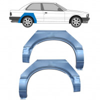 Panel de reparación guardabarros trasero para BMW 3 E30 1982-1987 / Izquierda+Derecha / Conjunto 9844