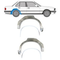 Panel de reparación guardabarros trasero interna + externa para BMW 3 E30 1982-1987 / Conjunto 10859