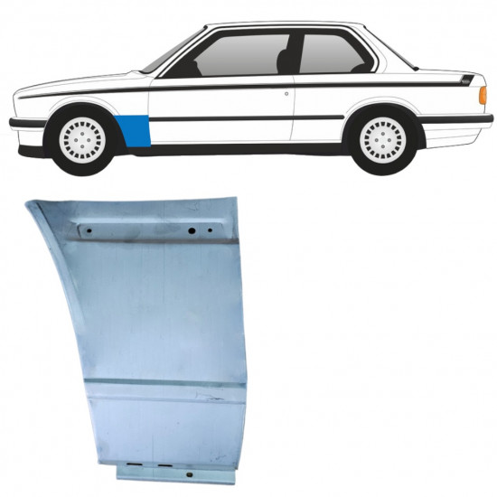 BMW 3 E30 1982-1994 PANEL DE REPARACIÓN DEL ALERÓN DELANTERO / IZQUIERDA