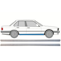 Panel de reparación del umbral interno para BMW 3 E30 1982-1994 / Izquierda+Derecha / Conjunto 15110