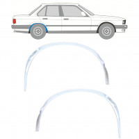 Panel de reparación guardabarros trasero interno para BMW 3 E30 1982- / Izquierda+Derecha / Conjunto 10847