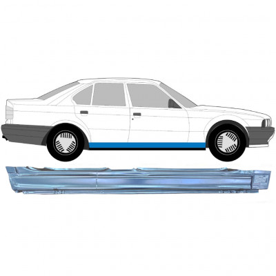 Panel de reparación del umbral para BMW 5 E34 1987-1996 / Derecho 8539