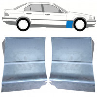 Panel de reparación guardabarros delantero para BMW E36 3 1990-2000 / Izquierda+Derecha / Conjunto 9851