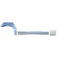 Umbral completo + Panel de reparación guardabarros delantero para BMW 3 E36 1990-2000 / Derecho / COUPE / Conjunto 17025