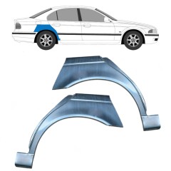 Panel de reparación guardabarros trasero para BMW 5 E39 1996-2004 / Izquierda+Derecha / COMBI / SEDAN / Conjunto 6405