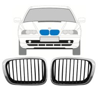 Parrilla para BMW 3 E46 1998-2006 / Izquierda+Derecha / Conjunto 11129
