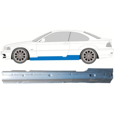 Umbral completo para BMW 3 E46 1998-2006 / Izquierda / COUPE 16813