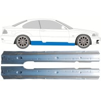 Umbral completo para BMW 3 E46 1998-2006 / Izquierda+Derecha / COUPE / Conjunto 16814
