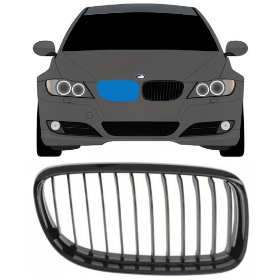 Parrilla para BMW 3 E90 2008-2012 / Derecho 16303