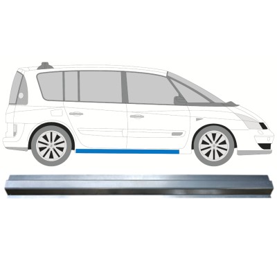 Panel de reparación umbral parte inferior para Renault Espace 2002-2015 / Izquierda = Derecha (simétrico) 14986