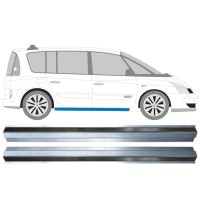 Panel de reparación umbral parte inferior para Renault Espace 2002-2015 / Izquierda+Derecha / Conjunto 14987