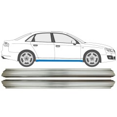 Panel de reparación del umbral para Seat Exeo 2008-2013 / Izquierda+Derecha / Conjunto 12613