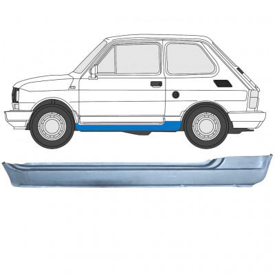 FIAT 126P 1972-2000 PANEL DE REPARACIÓN DEL UMBRAL / IZQUIERDA