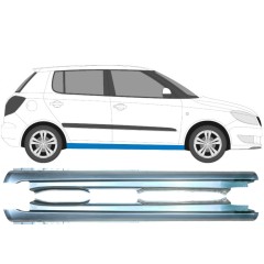 Umbral completo para Skoda Fabia II 2007-2015 / Izquierda+Derecha / Conjunto 10695