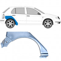 Panel de reparación guardabarros trasero para Skoda Fabia 1999-2007 / Derecho 6994