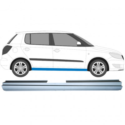 Panel de reparación del umbral para Skoda Fabia 2007-2015 / Derecho 5081