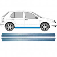 Panel de reparación del umbral para Skoda Fabia 1999-2007 / Izquierda+Derecha 9543