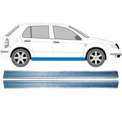 Panel de reparación del umbral para Skoda Fabia I 1999-2007 / Izquierda+Derecha / Conjunto 9543