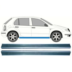 Panel de reparación del umbral para Skoda Fabia I 1999-2007 / Izquierda = Derecha (simétrico) / Conjunto 10313