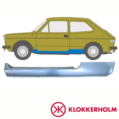 Panel de reparación del umbral para Fiat 127 1982-1987 / Izquierda 10719